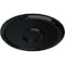 Ekena Millwork Odessa Bead & Barrel Ceiling Medallion (Fits Canopies up to 5"), 19 3/4"OD x 1 3/8"P, Black Pearl CM20ODBPS - alternate 2